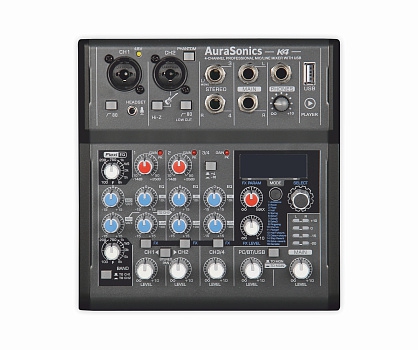 AuraSonics K4 компактный микшерный пульт в Лабытнангах