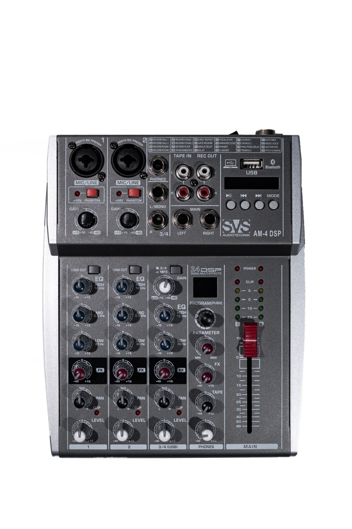 SVS Audiotechnik mixers AM-4 DSP Аналоговый микшерный пульт, 4-канала в Лабытнангах