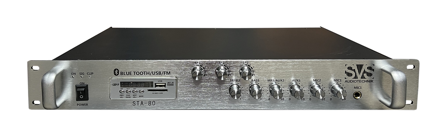 SVS Audiotechnik STA-80 Микшер-усилитель для систем Public Address в Лабытнангах