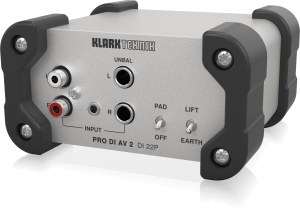 Klark Teknik DI 22P пассивный стерео директ-бокс в Лабытнангах