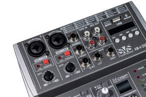 SVS Audiotechnik mixers AM-4 DSP Аналоговый микшерный пульт, 4-канала в Лабытнангах